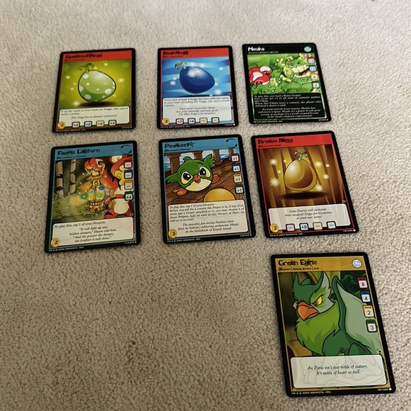 Video Games & Consoles Neopets Pocket Game And 22 Neopets Card Game